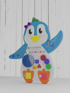 Бизиборд «Радостный пингвин» - fgospostavki.ru - Балашиха