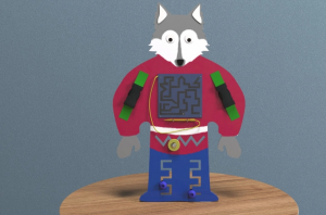 Бизиборд «Серый волчонок» - fgospostavki.ru - Балашиха