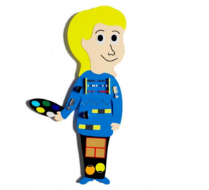 Бизиборд «Юный художник» - fgospostavki.ru - Балашиха