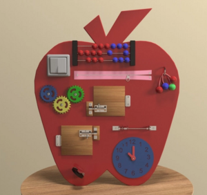 Бизиборд «Яблоко знаний» - fgospostavki.ru - Балашиха