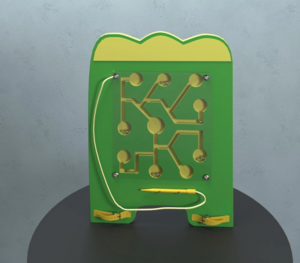 Бизиборд «Зеленый лабиринт» - fgospostavki.ru - Балашиха