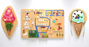 Комплект бизибордов «Фабрика мороженого» - fgospostavki.ru - Балашиха