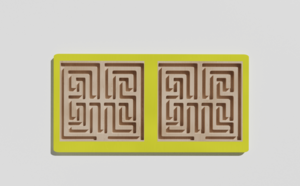 Межполушарная доска №13 желтая - fgospostavki.ru - Балашиха