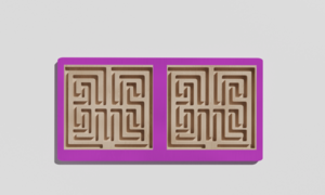 Межполушарная доска №13 фиолетовая - fgospostavki.ru - Балашиха