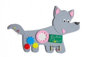 Бизиборд «Любопытный волк» - fgospostavki.ru - Балашиха