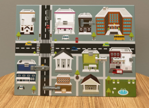 Настенная панель «Городские улицы» - fgospostavki.ru - Балашиха