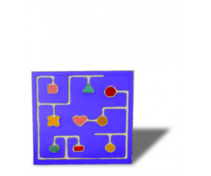 Развивающая панель для изучения движения фигур - fgospostavki.ru - Балашиха