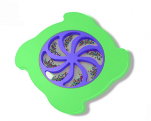 Тактильно-развивающая панель «Вращение радуги» - fgospostavki.ru - Балашиха