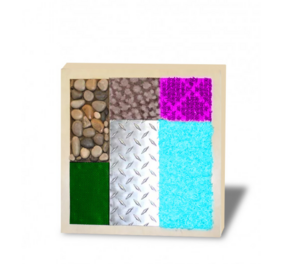 Тактильно-развивающая панель с разными текстурами - fgospostavki.ru - Балашиха