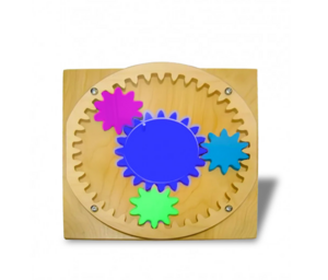 Тактильно-развивающая панель «Цветные шестеренки» - fgospostavki.ru - Балашиха