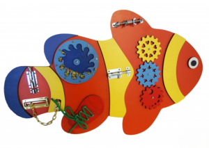 Бизиборд «Оранжевая рыбка» - fgospostavki.ru - Балашиха