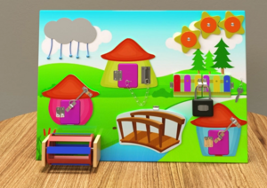 Тематическая настенная панель «Кто где живет» - fgospostavki.ru - Балашиха