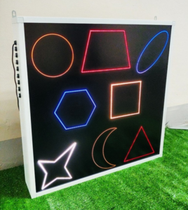 Панель интерактивная со светящимися цветными фигурами - fgospostavki.ru - Балашиха