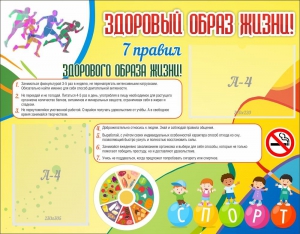 Стенд "Здоровый образ жизни" - fgospostavki.ru - Балашиха