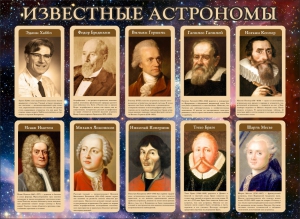 Стенд "Известные астрономы" - fgospostavki.ru - Балашиха