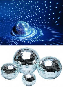 Зеркальный шар 20 с приводом вращения - fgospostavki.ru - Балашиха