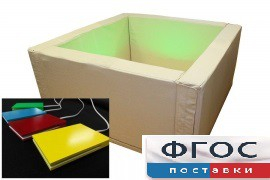 Сухой бассейн вибромузыкальный с клавишами управления (150х150х66 сантиметров) - fgospostavki.ru - Балашиха