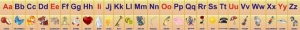 Стенд "Английский алфавит" Вариант 2 - fgospostavki.ru - Балашиха