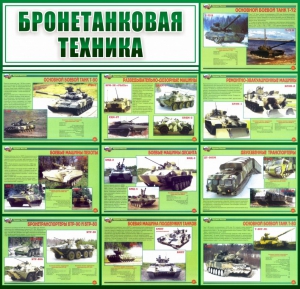 Стенд "Бронетанковая техника" - fgospostavki.ru - Балашиха
