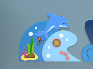 Бизиборд «Дельфин» - fgospostavki.ru - Балашиха