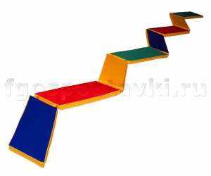 Дорожка "Зигзаг" (8 элементов) - fgospostavki.ru - Балашиха