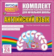 Динамические раздаточные пособия. Английский язык (веера). Английские местоимения, английские предлоги. - fgospostavki.ru - Балашиха