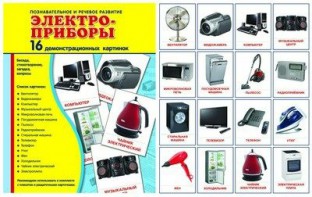 Демонстрационные карточки "Электроприборы" - fgospostavki.ru - Балашиха