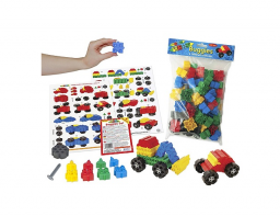 Конструктор «Транспортные средства» 64 детали - fgospostavki.ru - Балашиха