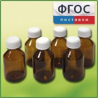 Набор склянок для растворов реактивов 30 миллилитров (6 штук) - fgospostavki.ru - Балашиха