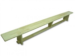 Скамейка гимнастическая (деревянные ножки) (3,5 м)  - fgospostavki.ru - Балашиха