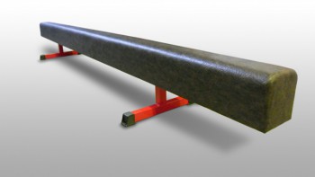 Бревно гимнастическое напольное, мягкое на металлических опорах (3м) - fgospostavki.ru - Балашиха