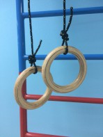 Кольца навесные для детского спортивного комплекса (диаметр 16 сантиметров, фанера) - fgospostavki.ru - Балашиха