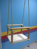 Качели подвесные (деревянные) - fgospostavki.ru - Балашиха