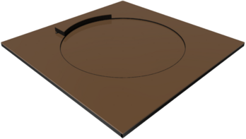 Обруч с сегментом для толкания ядра - fgospostavki.ru - Балашиха