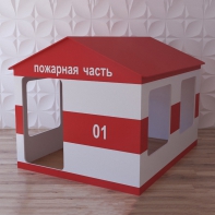 Детский игровой домик «Пожарная служба» - fgospostavki.ru - Балашиха