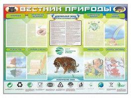 Стенд-уголок "Вестник природы" Вариант 1 - fgospostavki.ru - Балашиха
