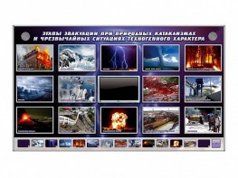 Многофункциональный интерактивный стенд-тренажер "Этапы эвакуации при природных катаклизмах и чрезвычайных ситуациях техногенного характера" - fgospostavki.ru - Балашиха