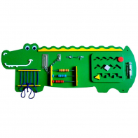 Бизиборд «Зелёный крокодильчик» - fgospostavki.ru - Балашиха