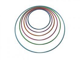 Обруч гимнастический стальной утяжеленный (1200 мм)  - fgospostavki.ru - Балашиха