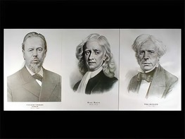 Стенд - портреты физиков (35 штук, формат А3) - fgospostavki.ru - Балашиха