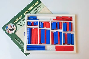 Набор элементов для числовой линейки и счетного квадрата - fgospostavki.ru - Балашиха