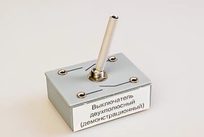 Выключатель двухполюсный (демонстрационный) - fgospostavki.ru - Балашиха