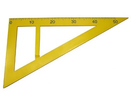Угольник классный пластмассовый (30 и 60 градусов ) - fgospostavki.ru - Балашиха