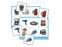 Логопедическое лото "Бытовая техника" (4 планшета, 24 карточки, цветное, ламинированное) - fgospostavki.ru - Балашиха