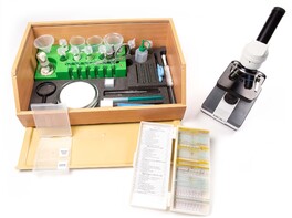 Биологическая микролаборатория с микропрепаратами и микроскопом - fgospostavki.ru - Балашиха