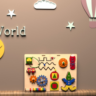 Бизиборд «Весёлые игры» - fgospostavki.ru - Балашиха