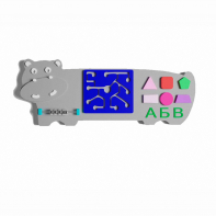 Бизиборд «Волшебный бегемотик» - fgospostavki.ru - Балашиха