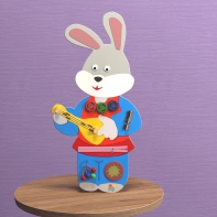 Бизиборд «Зайчик-побегайчик» - fgospostavki.ru - Балашиха