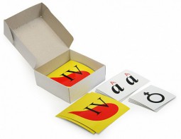 Модель-аппликация "Генетика групп крови" (демонстрационный набор из 24 карт) - fgospostavki.ru - Балашиха