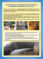 Комплект плакатов "Добровольная пожарная дружина" - fgospostavki.ru - Балашиха